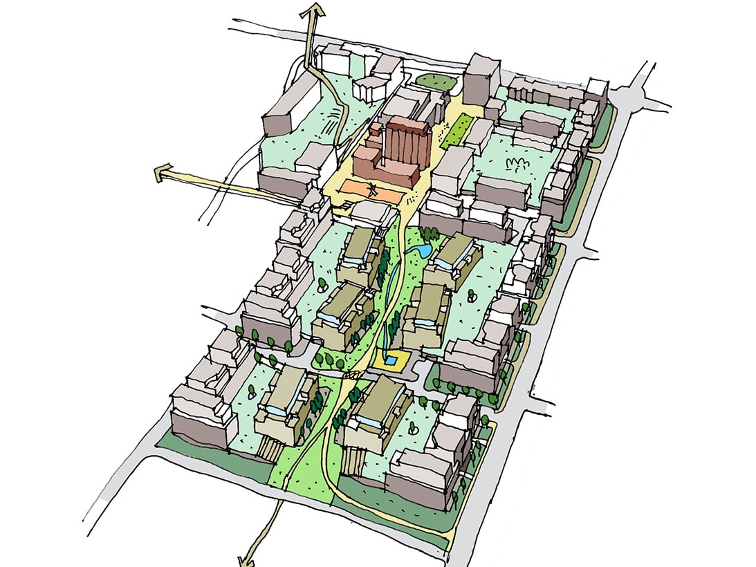 Mixed Use Masterplan LOM Architecture And Design